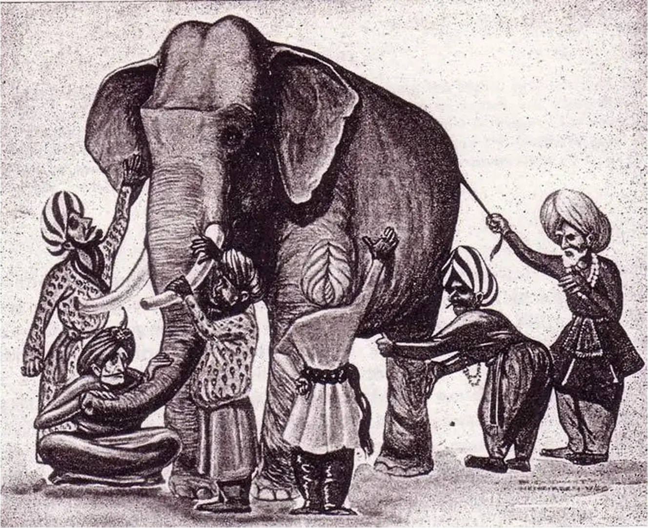 The blind men and the elephant, reimagined with a grid operator, a satellite, and a mapper each examining a different part of the same PV installation